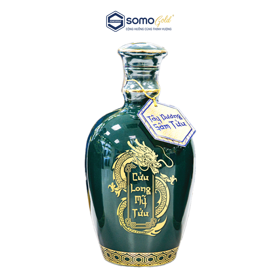 Hộp quà CÁT TƯỜNG | Tây Dương + Minh Mạng + Hoàng Hoa - Bình sứ Bát Tràng (500ml & 700ml)