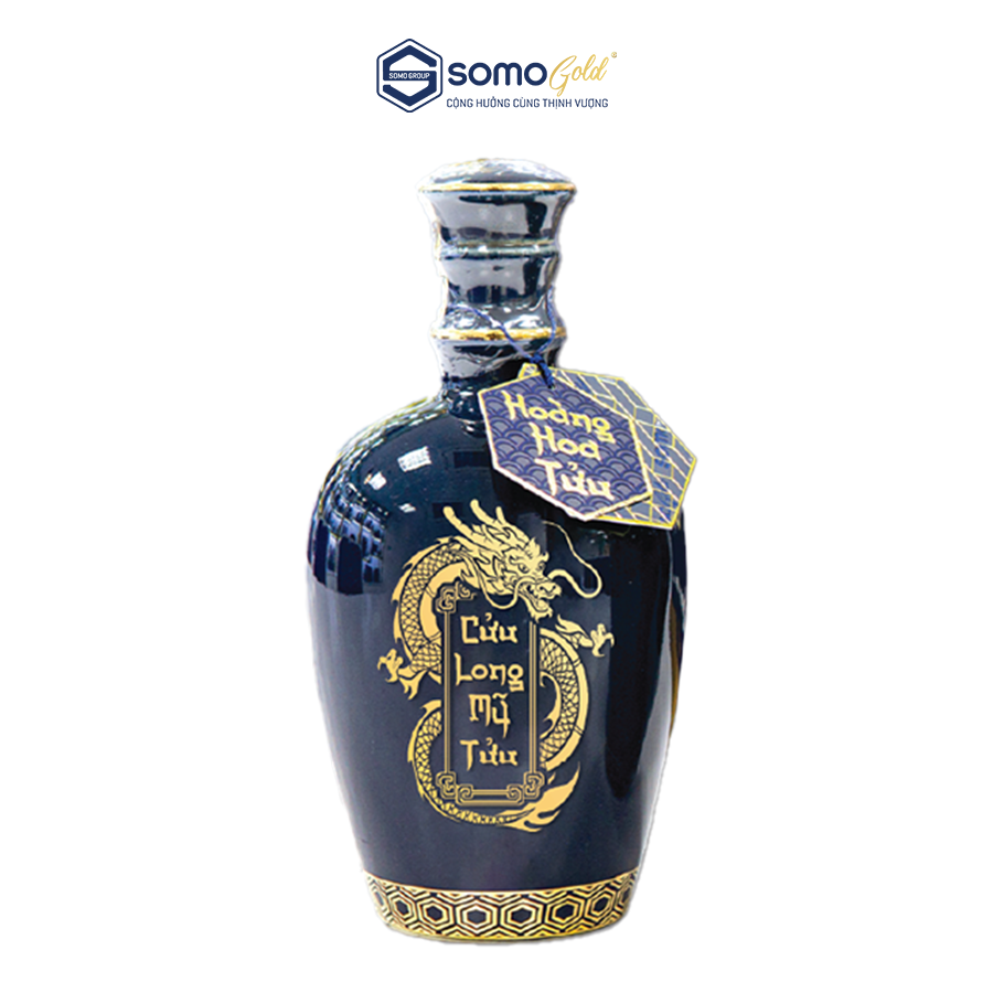 Hộp quà CÁT TƯỜNG | Tây Dương + Minh Mạng + Hoàng Hoa - Bình sứ Bát Tràng (500ml & 700ml)