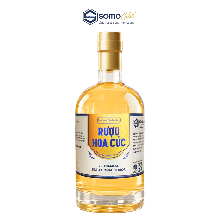 Rượu Hoa Cúc | Chai thủy tinh 500ml